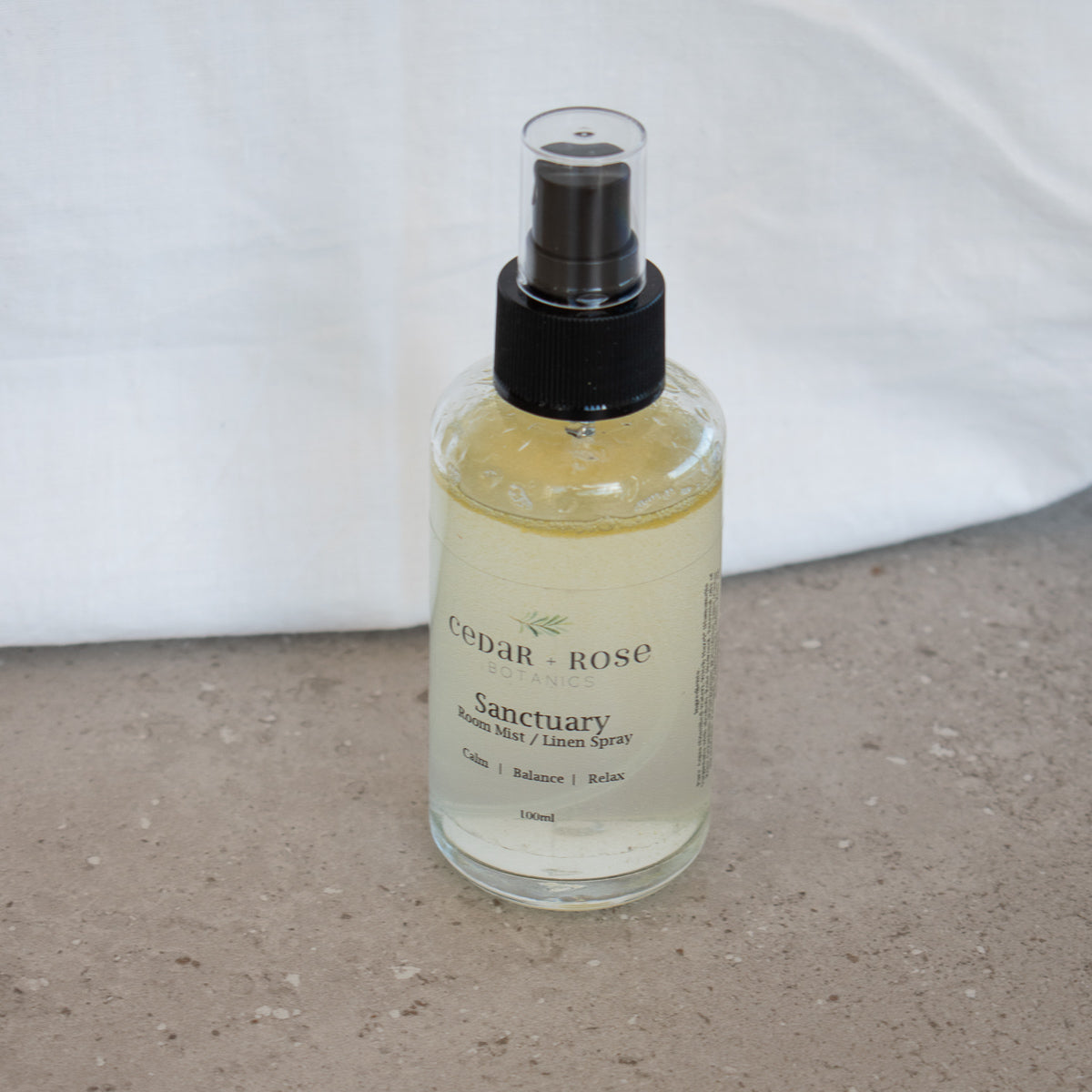 Cedar and Rose Botanics. Sanctuary Room and Mood Mist. Wellington, NZ. Aromatherapy Room Mist. Essential Oil Room Spray. Natural Room Spray. 